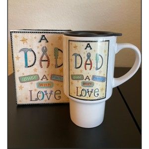 Dad Travel Mug with Box -Ceramic